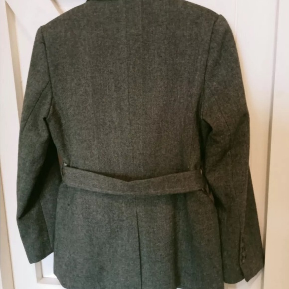 Next belted tweet jacket coat blazer size 6P US NWT - Picture 3 of 11